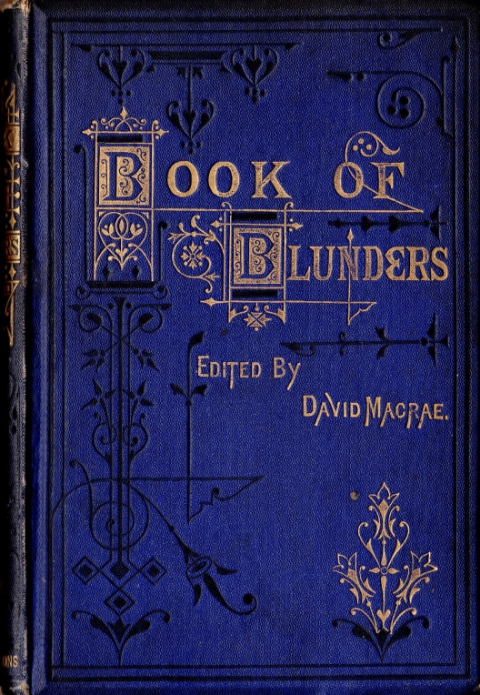 Book of Blunders